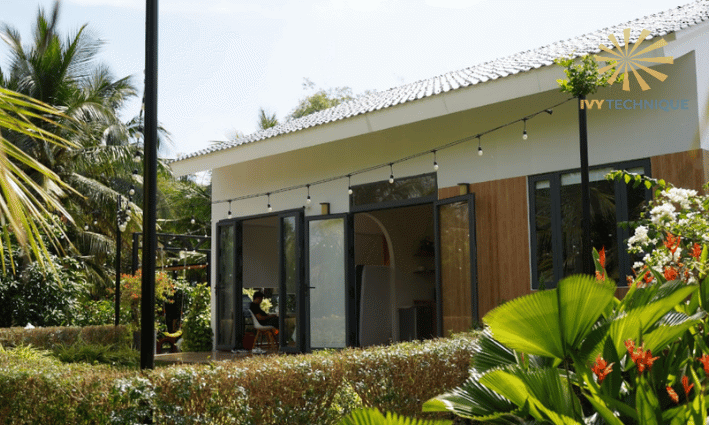 Hệ thống điện mặt trời Ivy Technique lắp đặt cho hộ gia đ&igrave;nh tại G&ograve; C&ocirc;ng